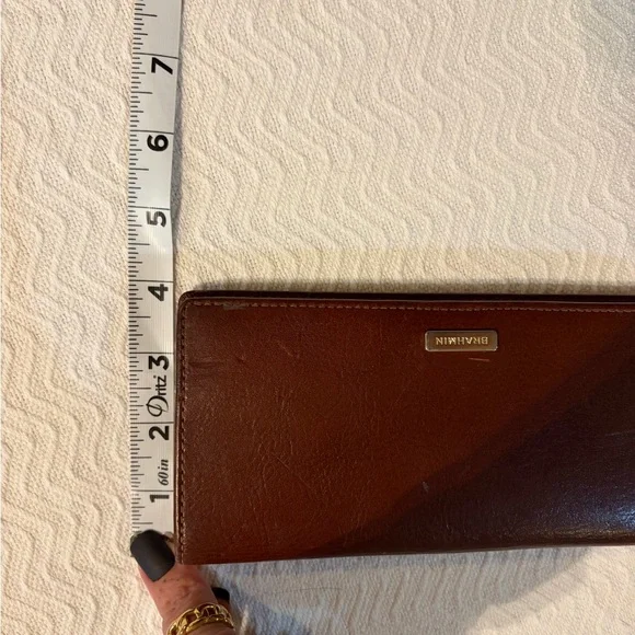 Brahmin Chestnut Leather Clutch - Picture 10 of 12